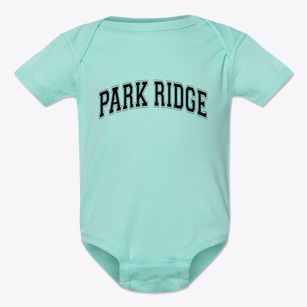 Park Ridge Illinois Varsity Baby Onesie