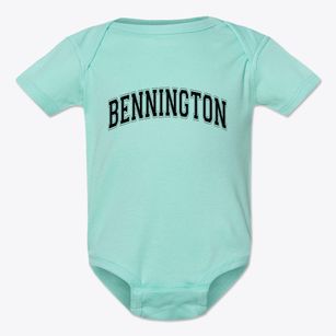 Bennington Nebraska Varsity Baby Onesie