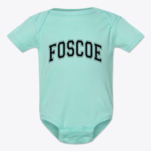 Foscoe North Carolina Varsity Baby Onesie