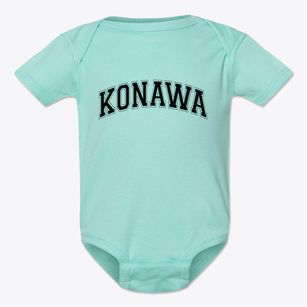 Konawa Oklahoma Varsity Baby Onesie
