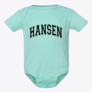 Hansen Idaho Varsity Baby Onesie