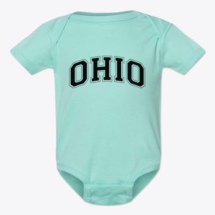 Ohio New York Varsity Baby Onesie