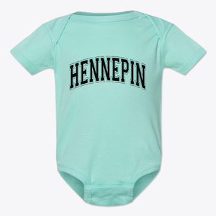 Hennepin Illinois Varsity Baby Onesie