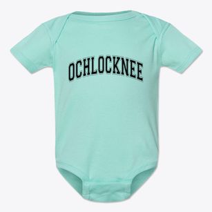 Ochlocknee Georgia Varsity Baby Onesie