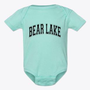 Bear Lake Wisconsin Varsity Baby Onesie