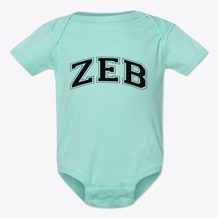 Zeb Oklahoma Varsity Baby Onesie