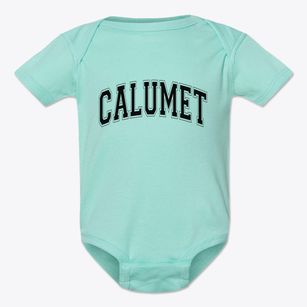 Calumet Oklahoma Varsity Baby Onesie