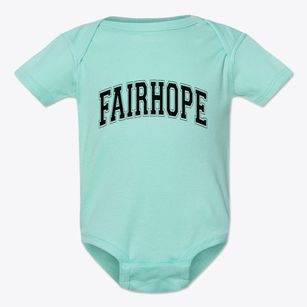 Fairhope Alabama Varsity Baby Onesie