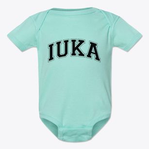 Iuka Illinois Varsity Baby Onesie