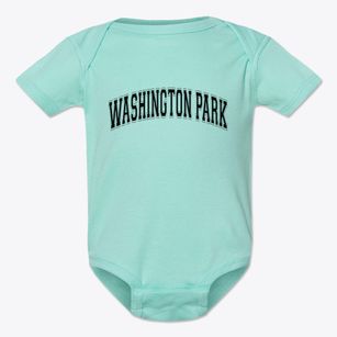 Washington Park North Carolina Varsity Baby Onesie