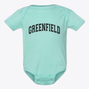 Greenfield California Varsity Baby Onesie
