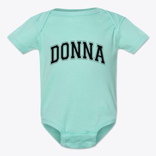 Donna Texas Varsity Baby Onesie