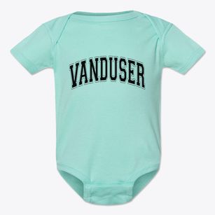 Vanduser Missouri Varsity Baby Onesie