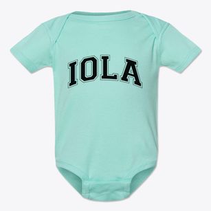 Iola Pennsylvania Varsity Baby Onesie