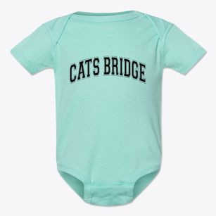 Cats Bridge Virginia Varsity Baby Onesie