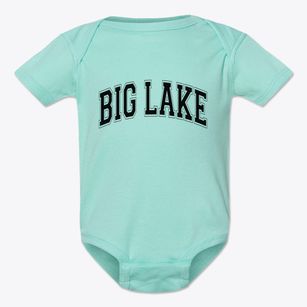 Big Lake Missouri Varsity Baby Onesie