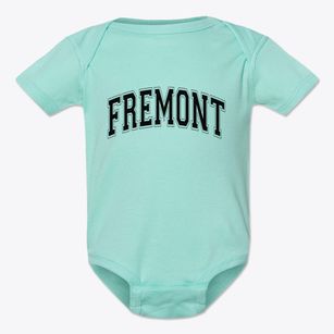 Fremont Utah Varsity Baby Onesie