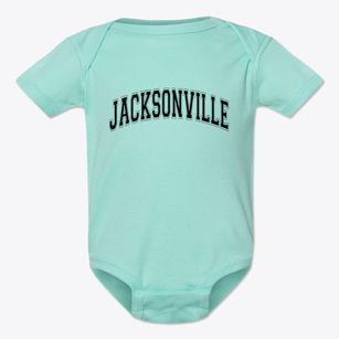 Jacksonville Georgia Varsity Baby Onesie