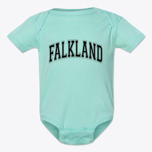 Falkland North Carolina Varsity Baby Onesie