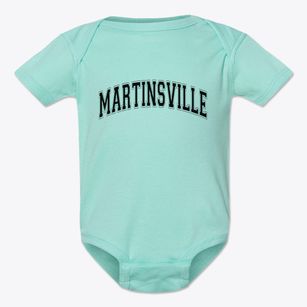 Martinsville Indiana Varsity Baby Onesie