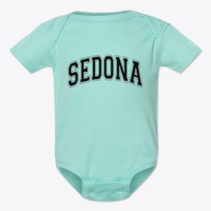 Sedona Arizona Varsity Baby Onesie