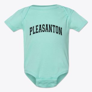 Pleasanton Texas Varsity Baby Onesie