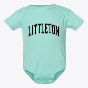 Littleton Massachusetts Varsity Baby Onesie
