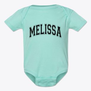 Melissa Texas Varsity Baby Onesie
