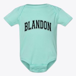 Blandon Pennsylvania Varsity Baby Onesie