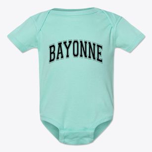 Bayonne New Jersey Varsity Baby Onesie
