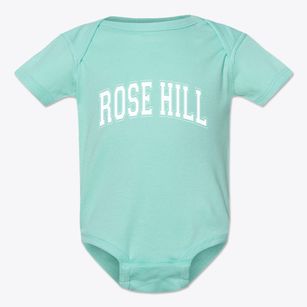 Rose Hill North Carolina Varsity Baby Onesie