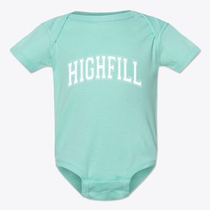 Highfill Arkansas Varsity Baby Onesie
