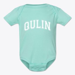 Qulin Missouri Varsity Baby Onesie