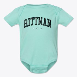 Rittman Ohio Urban Vibe Baby Onesie