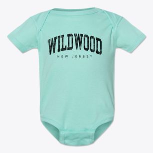 Wildwood New Jersey Urban Vibe Baby Onesie