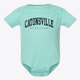 Catonsville Maryland Urban Vibe Baby Onesie