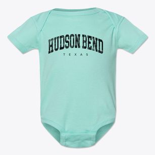 Hudson Bend Texas Urban Vibe Baby Onesie