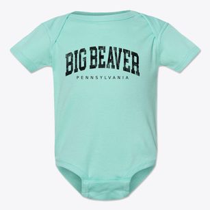 Big Beaver Pennsylvania Urban Vibe Baby Onesie