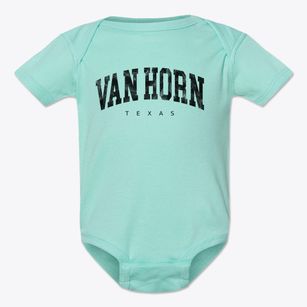 Van Horn Texas Urban Vibe Baby Onesie