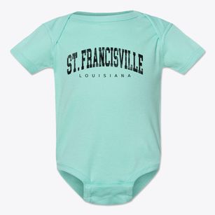 St. Francisville Louisiana Urban Vibe Baby Onesie