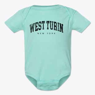West Turin New York Urban Vibe Baby Onesie