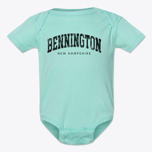 Bennington New Hampshire Urban Vibe Baby Onesie