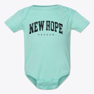 New Hope Oregon Urban Vibe Baby Onesie