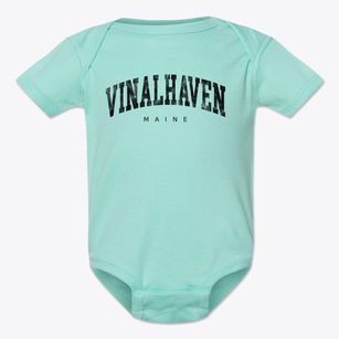 Vinalhaven Maine Urban Vibe Baby Onesie