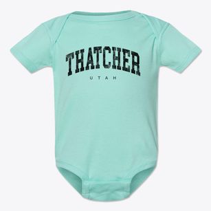 Thatcher Utah Urban Vibe Baby Onesie