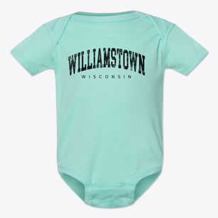 Williamstown Wisconsin Urban Vibe Baby Onesie