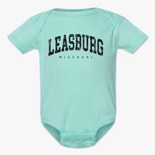 Leasburg Missouri Urban Vibe Baby Onesie