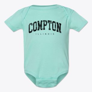 Compton Illinois Urban Vibe Baby Onesie