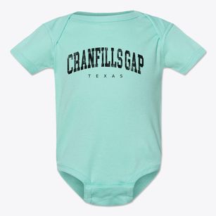 Cranfills Gap Texas Urban Vibe Baby Onesie