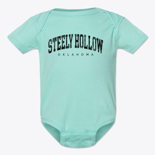 Steely Hollow Oklahoma Urban Vibe Baby Onesie